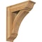 Ekena Millwork Thorton Traditional Rough Sawn Bracket w/ Offset Brace, Western Red Cedar, 8"W x 26"D x 30"H BKT0806X26X30THR01RWR - alternate 1